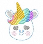SAMPLE SALE Unicorn Layla Head