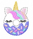SAMPLE SALE Donut Unicorn