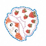 SAMPLE SALE Strawberry Sweet Cake