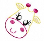 SAMPLE SALE Rainbow Giraffe Head