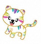 SAMPLE SALE Rainbow Tiger