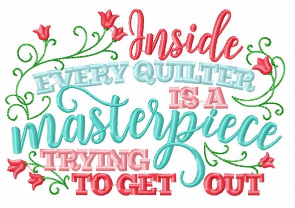 Inside Every Quilter Tote Bag