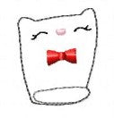 SAMPLE SALE Kitty Tie