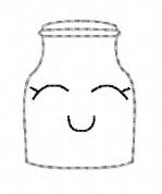 SAMPLE SALE Milk Bottle