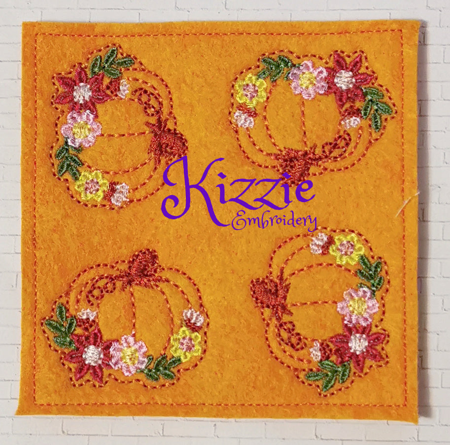 Pumpkin Floral 1
