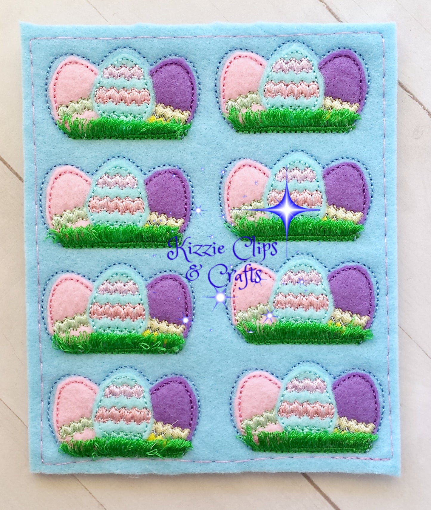 Easter Egg Cluster With Fringe