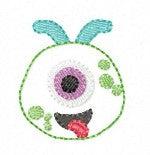 SAMPLE SALE Monster Caterpillar Boy Head