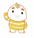 SAMPLE SALE Monster Orange