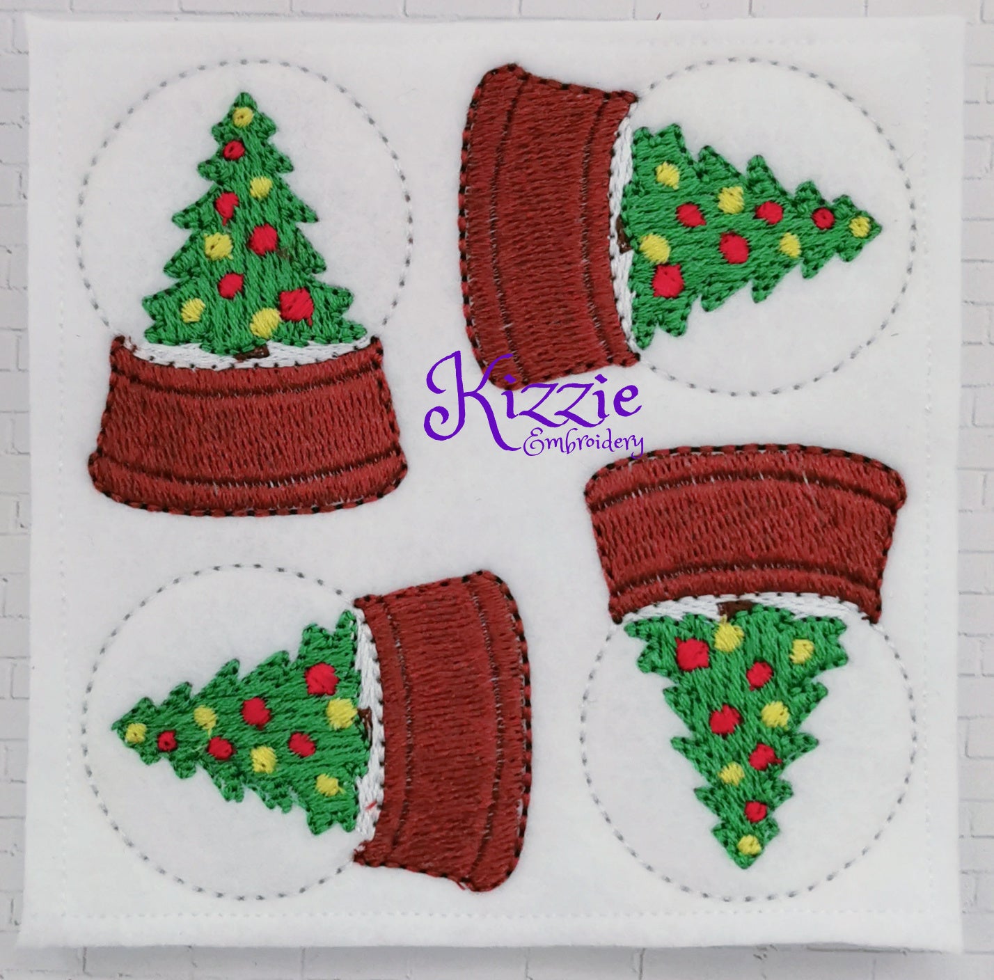 SAMPLE SALE Globe Snow Christmas Tree