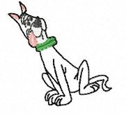 SAMPLE SALE Jetty Dog