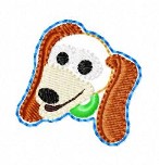 SAMPLE SALE Playroom Friend Pup Head