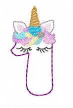 SAMPLE SALE Number Unicorn Brandy 1