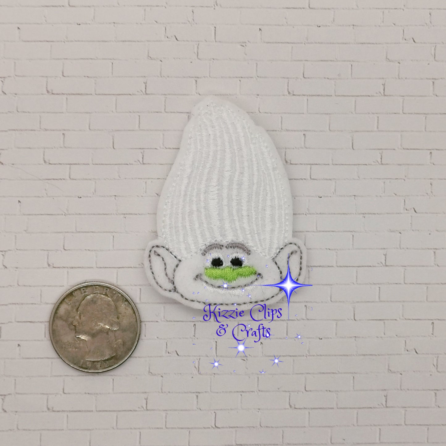 Troll Guy Sparkles Head