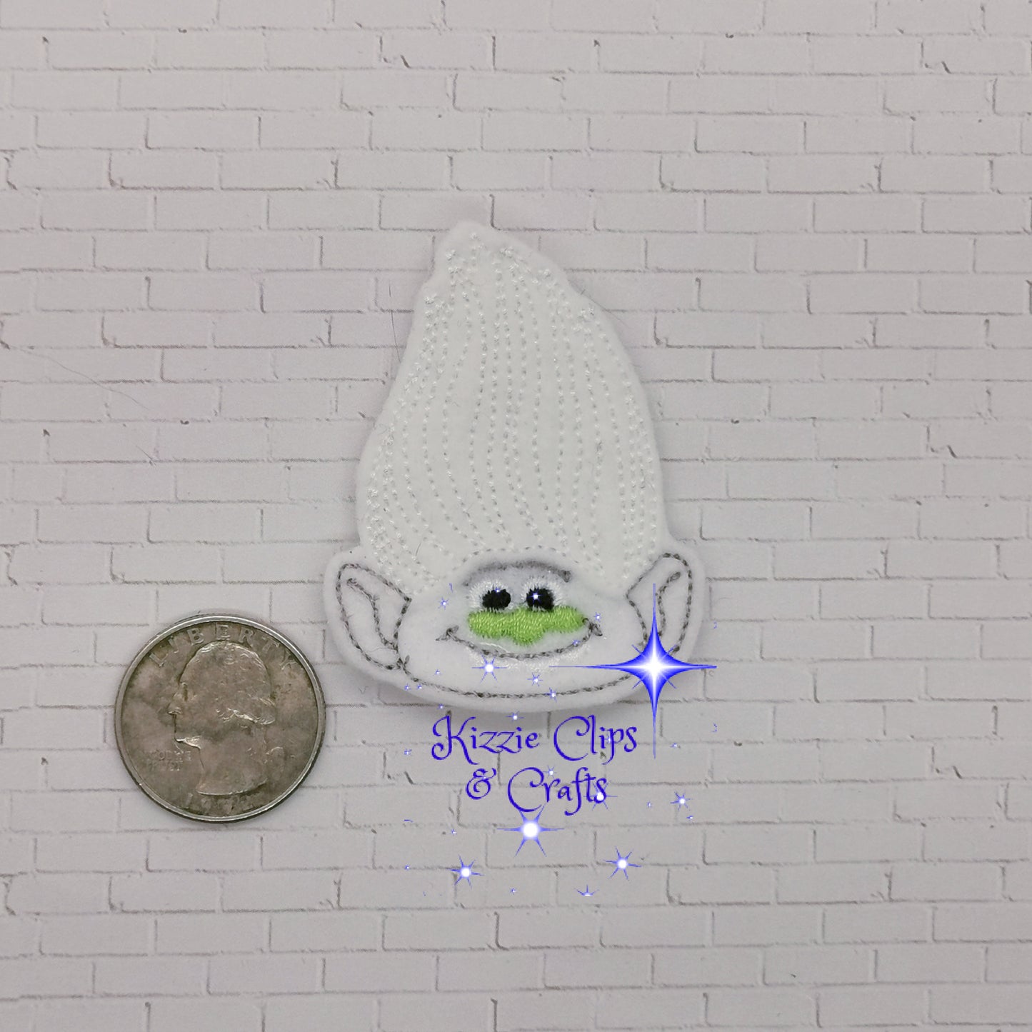 Troll Guy Sparkles Head