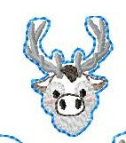 SAMPLE SALE Cold Friend Moose Head