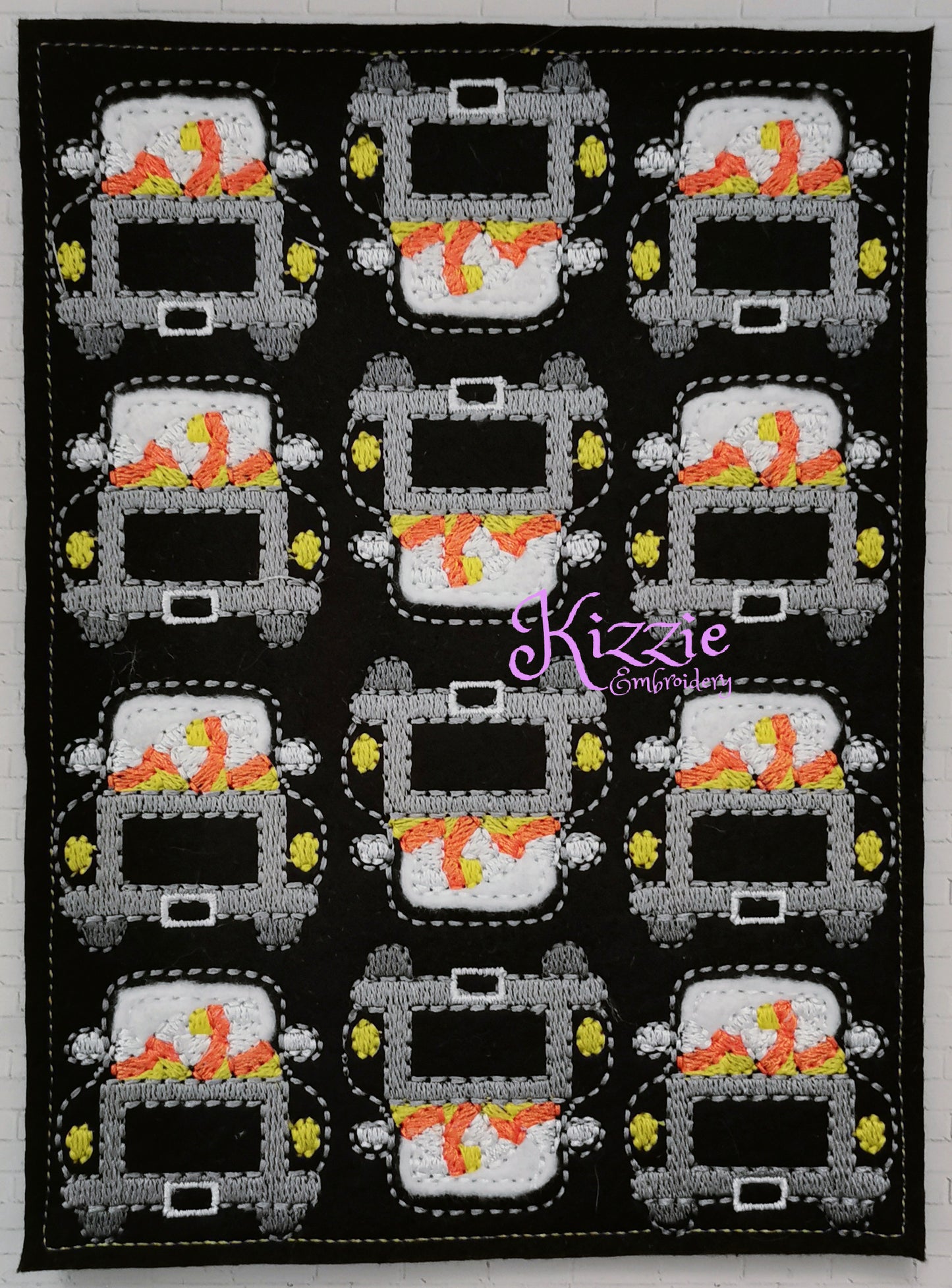 Truck Rear Candy Corn