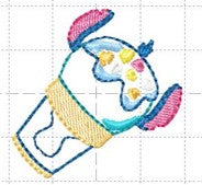 SAMPLE SALE Ice Cream Cutie Stich APP