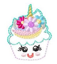 SAMPLE SALE Cupcake Unicorn Audry