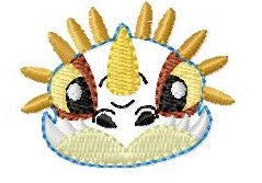SAMPLE SALE Dragon Stormie Flier Head