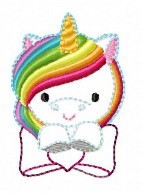 SAMPLE SALE Unicorn Livy With A Bow