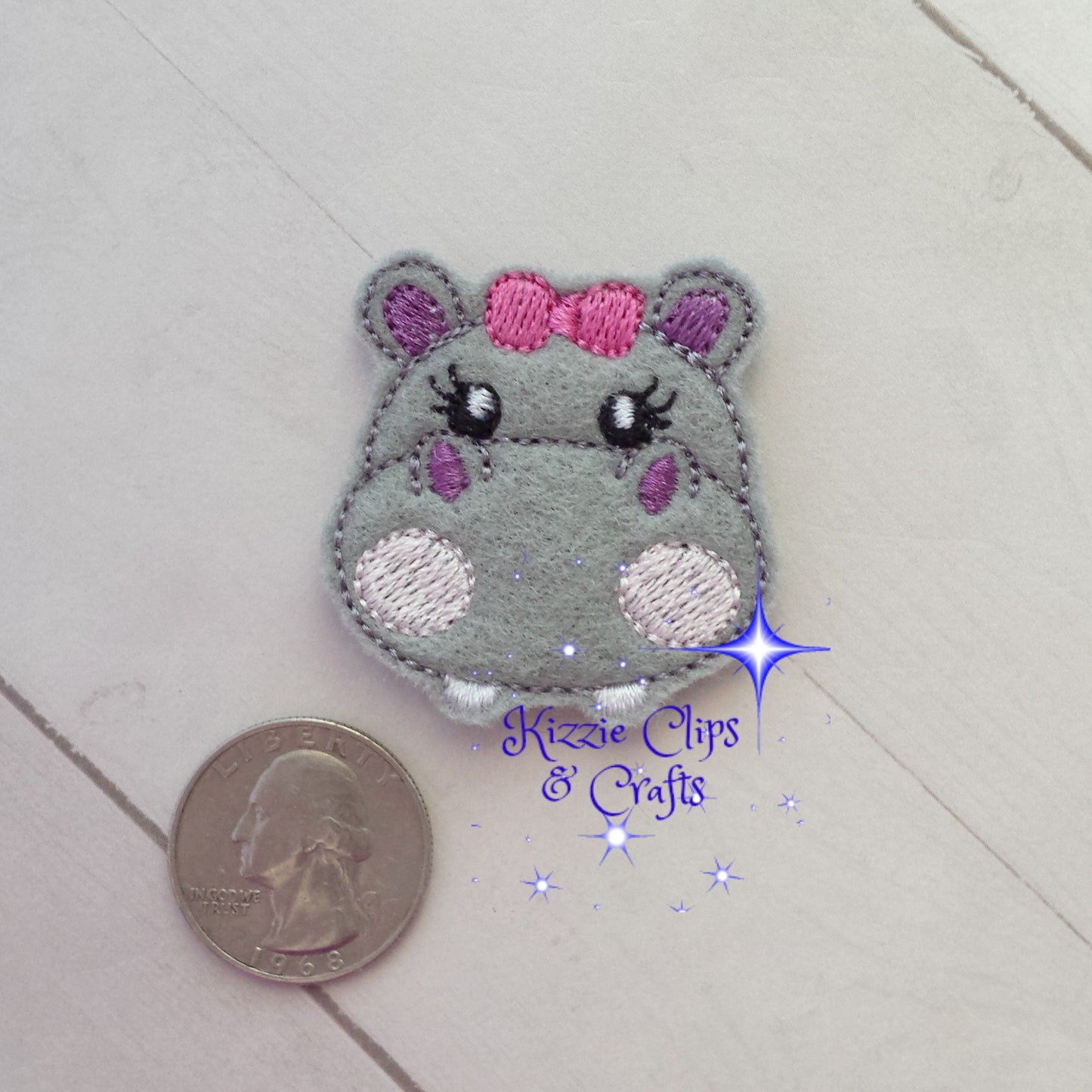 Ballerina Hippo Head