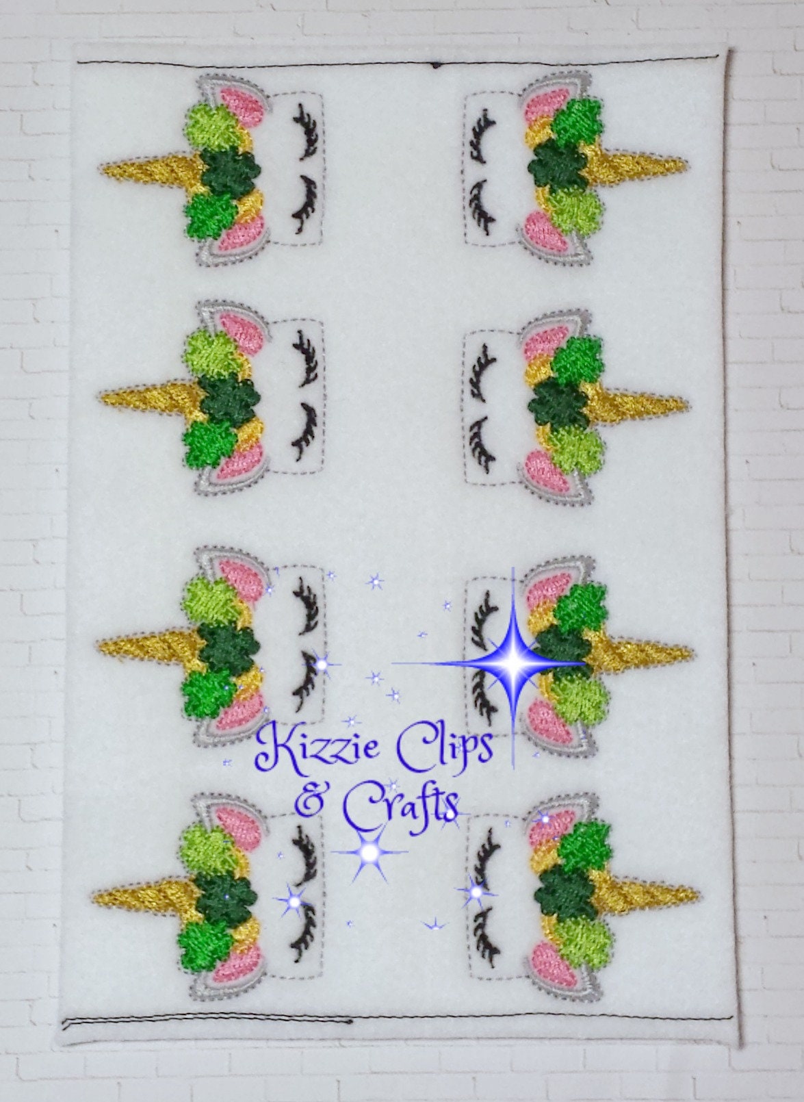 Unicorn Ears Shamrock