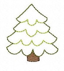 SAMPLE SALE Winter Tree Silhouette