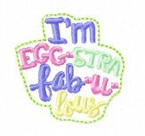 SAMPLE SALE Egg-stra Fabulous