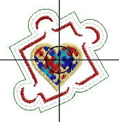 SAMPLE SALE Puzzle Piece Heart