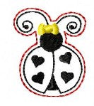 SAMPLE SALE Ladybug Hearts