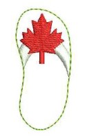 SAMPLE SALE Canadian Flipflop