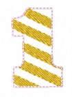 SAMPLE SALE Number Stripes 1