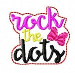 SAMPLE SALE Rock The Dots Cute