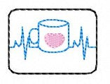 SAMPLE SALE Heartbeat Cup Of Tea