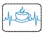 SAMPLE SALE Heartbeat Tea Cup