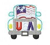 SAMPLE SALE Truck Rear Flag