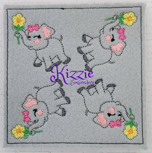 Elephant Flower Girl