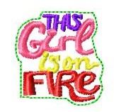 SAMPLE SALE This Girl Is On Fire