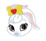 SAMPLE SALE Snowy Bunny