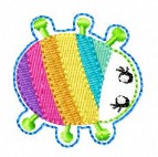 SAMPLE SALE Rainbow Bug Beetle 2