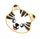 SAMPLE SALE Sweetness Tiger Head