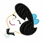 SAMPLE SALE Stone Fam Mommy Betty Head