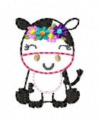 SAMPLE SALE Janie Cow Floral