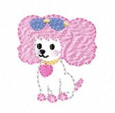 SAMPLE SALE Pink Dog