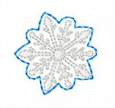 SAMPLE SALE Snowflake Cold