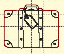 SAMPLE SALE Suitcase