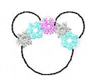 SAMPLE SALE Mousey Snowflake Wreath