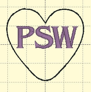 SAMPLE SALE PSW Heart