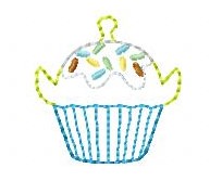 SAMPLE SALE Cupcake Cutie Alien APP