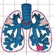 SAMPLE SALE Kawaii Organs Lungs